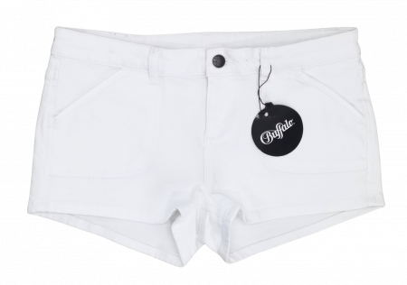 Pantaloni scurti Femei - Blugi albi Buffalo Femei-M
