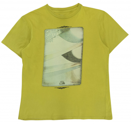 REDUCERI - Tricou galben Quiksilver Barbati-L