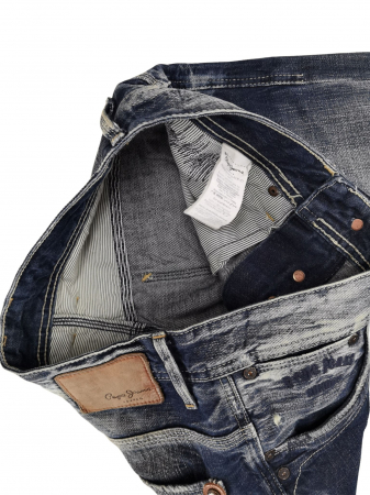 Blugi albastri Pepe Jeans Barbati-S [2]