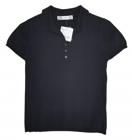 Tricouri Femei - Tricou negru Zara Femei-S