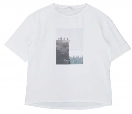 BARBATI - Tricou alb Biancalancia Barbati-M