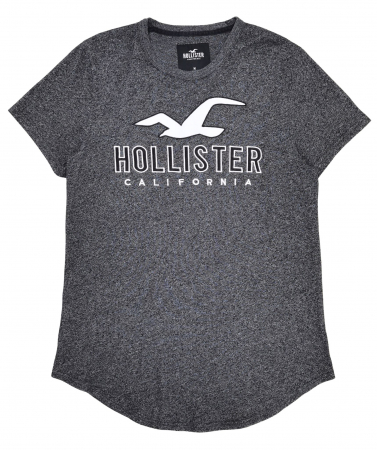 Tricouri Barbati - Tricou gri Hollister Barbati-M