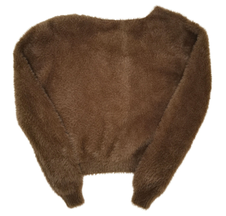 Pulover maro Retro Femei-S [1]