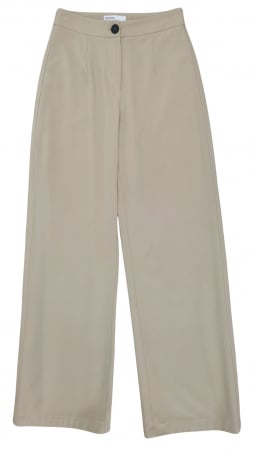 Pantaloni Femei - Pantaloni bej Bershka Femei-XS