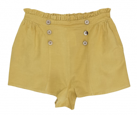 Pantaloni scurti Femei - Pantaloni galbeni Lascana Femei-S