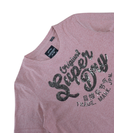 Tricou roz Superdry Femei-M [2]