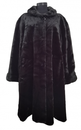 Geci Femei - Haina blana Vintage Femei-XL