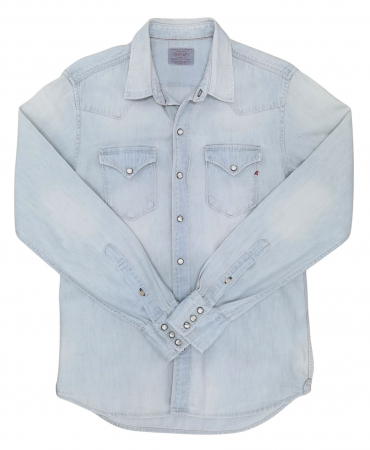 Camasi Barbati - Camasa denim Replay Barbati-M