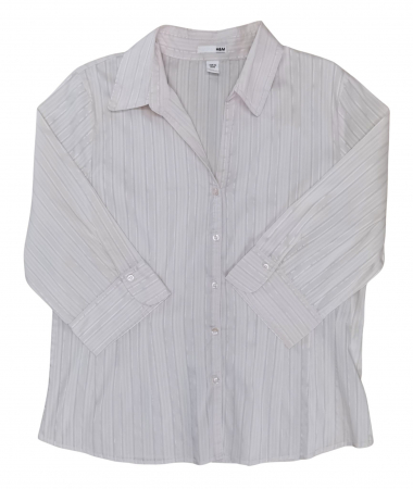Camasi cu maneca lunga Femei - Camasa roz H&M Femei-XL