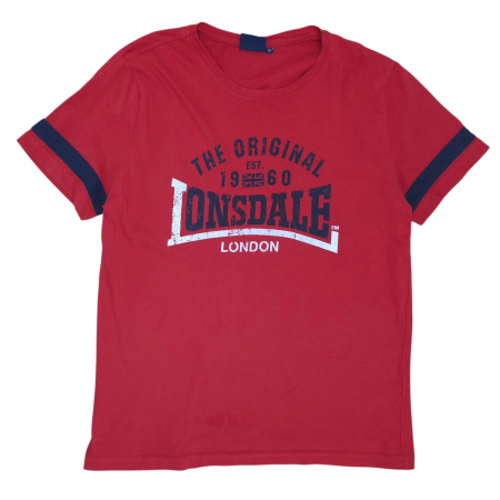 Tricouri Barbati - Tricou rosu Lonsdale Barbati-M