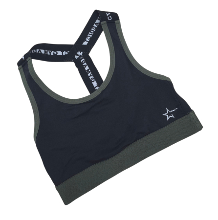 Bustiera neagra fitness Femei-XS [2]