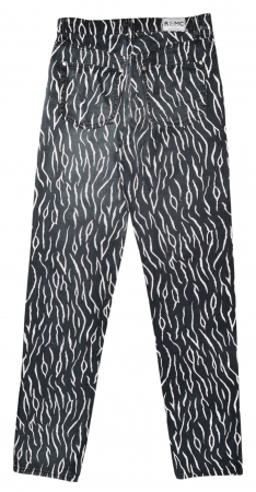 Pantaloni cu imprimeu Retro Femei-S [2]