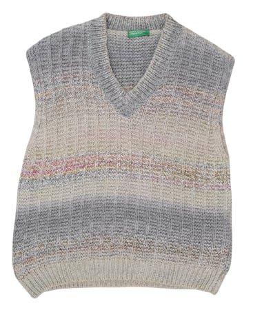 Pulovere Femei - Vesta lana Benetton Femei-XS-S