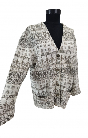 Sacou cu model Vintage Femei-L [2]