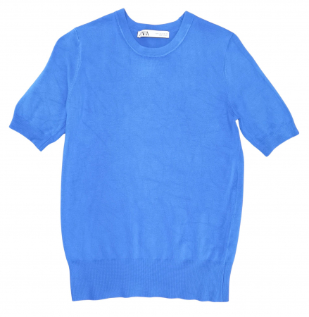 Tricouri Femei - Tricou albastru Zara Femei-S