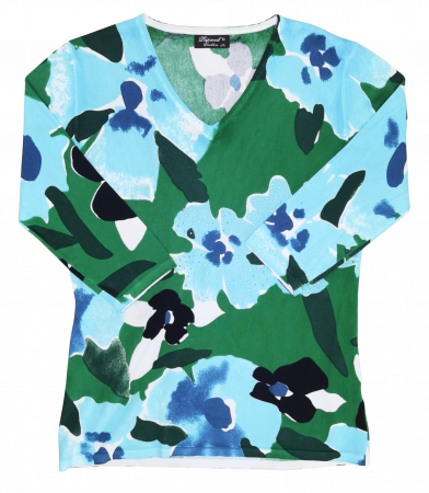 REDUCERI - Bluza cu model Retro Femei-L/XL