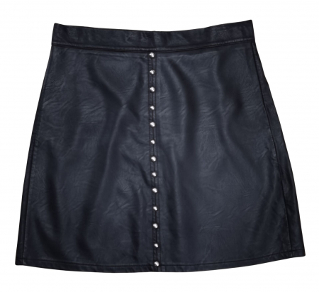 Fuste scurte Femei - Fusta neagra Retro Femei-S
