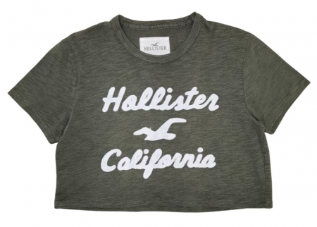 REDUCERI - Tricou crop-top Hollister Femei-S