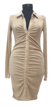 Rochii - Rochie bej Amisu Femei-XS