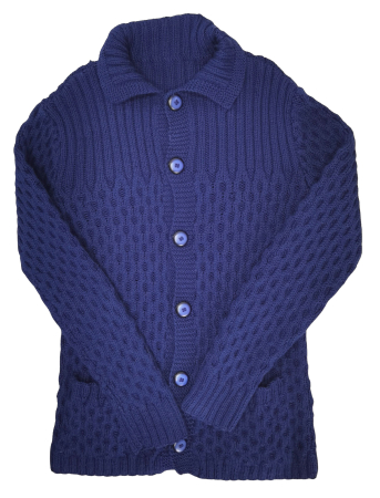 Pulovere Femei - Cardigan albastru Femei-L