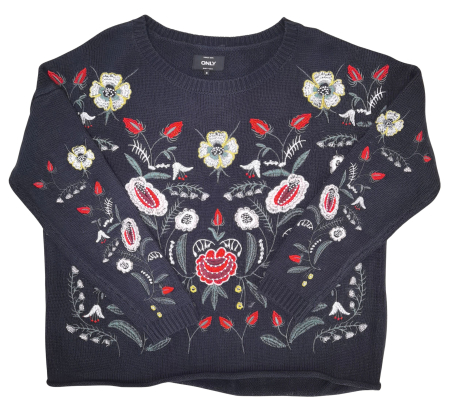 Femei - Pulover cu broderie Only Femei-S