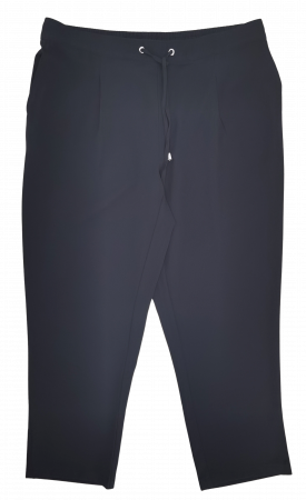 Pantaloni Femei - Pantaloni negri Retro Femei-XL