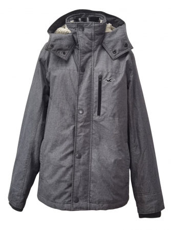 Geci groase Barbati - Geaca gri Hollister Barbati-S