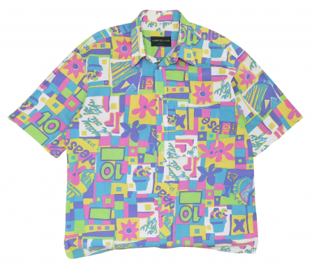 Camasi Barbati - Camasa cu imprimeu Vintage Barbati-XL