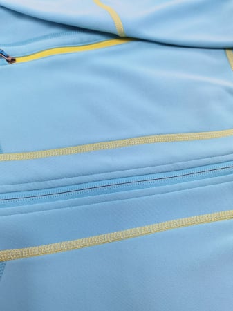 Jacheta albastra adidas Femei-M [3]