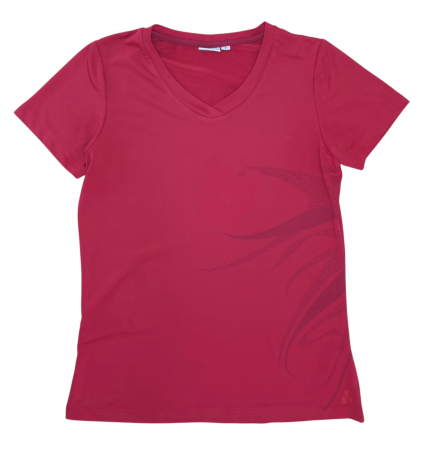 Noutati - Tricou roz fitness Femei-M
