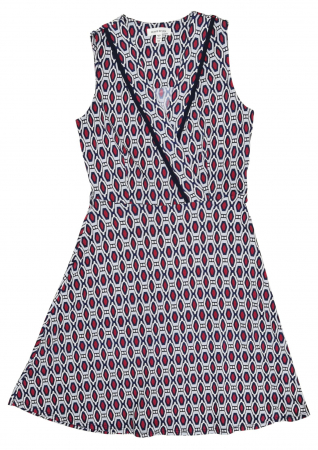 Rochii - Rochie cu imprimeu Retro Femei-M