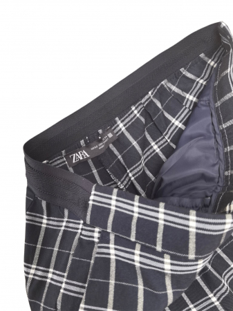 Pantaloni in carouri Zara Femei-XS [2]