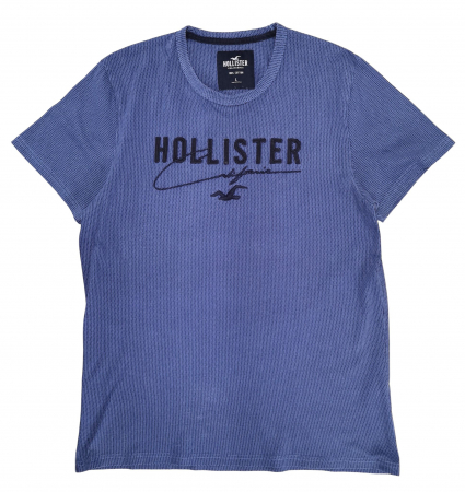 Tricouri Barbati - Tricou albastru Hollister Barbati-L