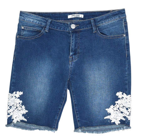 Pantaloni scurti Femei - Blugi scurti Retro Femei-L