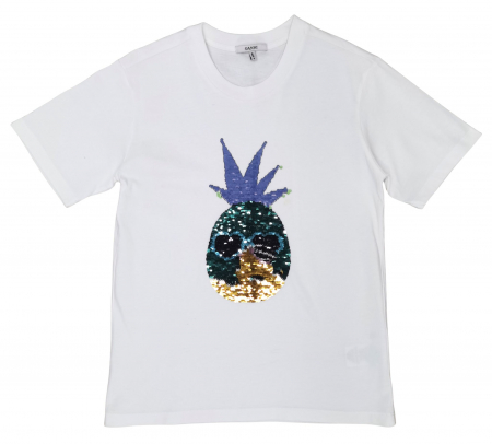 Tricouri Femei - Tricou alb Ganni Femei-S