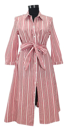 Noutati - Rochie cu dungi Retro Femei-S