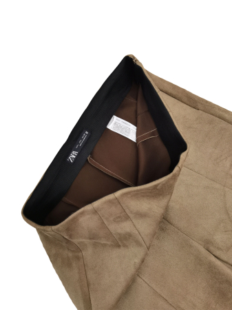 Pantaloni bej Zara Femei-L [2]