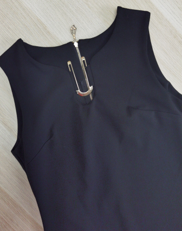 Rochie neagra Vintage Femei-S [2]