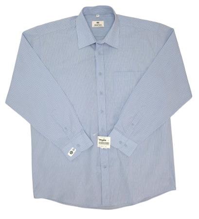 Noutati - Camasa bleu cu dungi Kingfield Barbati-XL