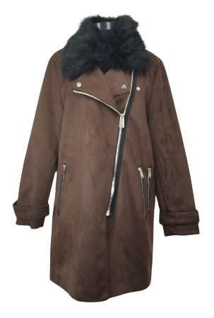 Geci groase Femei - Haina maro Amisu Femei-M