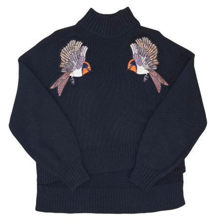 FEMEI - Pulover cu broderie H&M Femei-XS