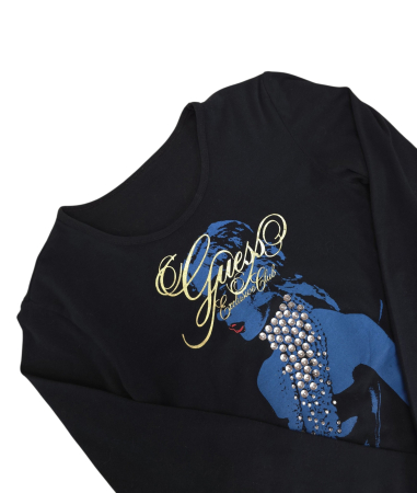 Bluza neagra Retro Femei-M [2]