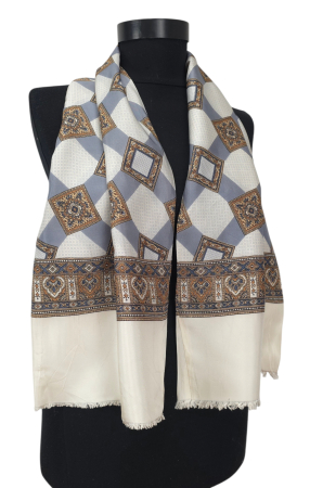 Accesorii Femei - Esarfa matase Retro Femei