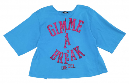 FEMEI - Tricou albastru DIESEL Femei-M