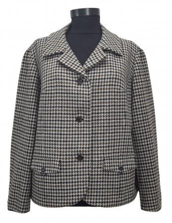 REDUCERI - Sacou in carouri Vintage Femei-M