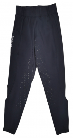 Pantaloni Femei - Pantaloni fitness etalon vert Femei-XS