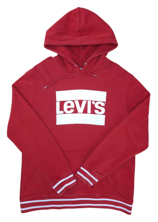 Sport - Hanorac rosu Levi's Barbati-XL