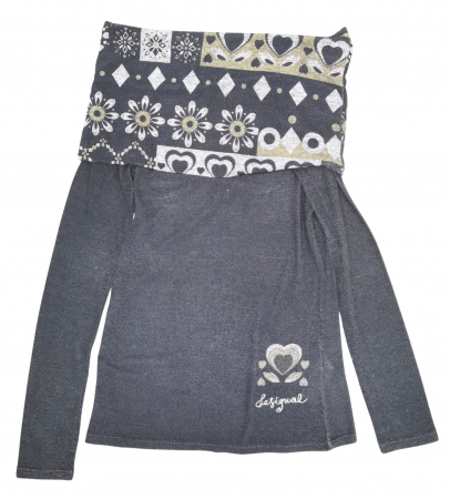 Bluze Femei - Bluza gri Desigual Femei-XS