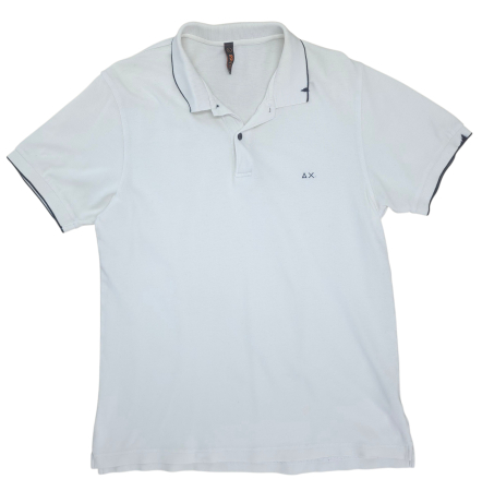 Barbati - Tricou alb SUN68 Barbati-L