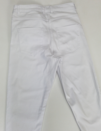 Blugi albi Retro Femei-S [5]